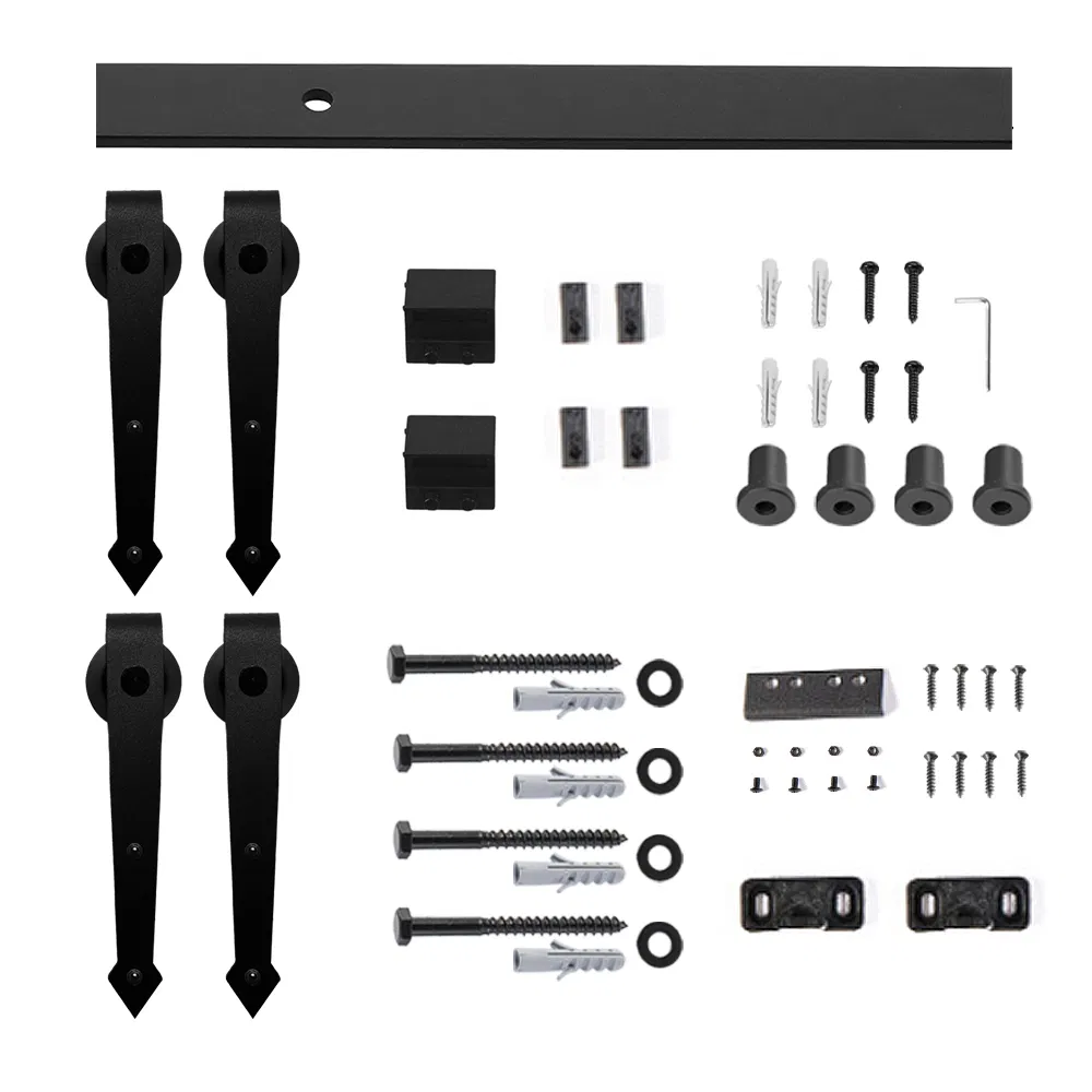 Steel Sliding Wholesale Barn Door Hardware System Concealed Sliding Door Hardware