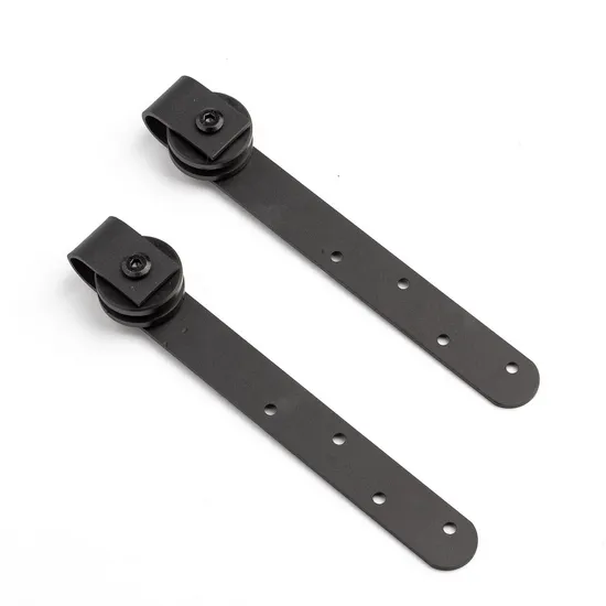 Cabinet Rolling Industrial Quiet Bypass Iron Double Barn Door Hardware Kit