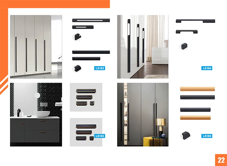 Drawer Kitchen Cabinet Pull Cupboard Wardrobe Handles Aluminium Profile Handle