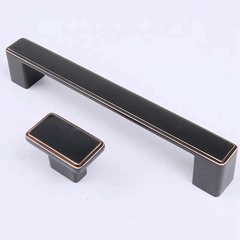 Stylish Cabinet Handle Silver Vintage Sliding Aluminium Door Pull Handle