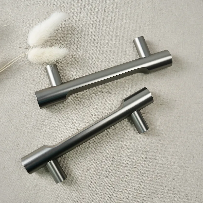 Sand Golden Door Lever Handle Cabinet Door Pull Handles