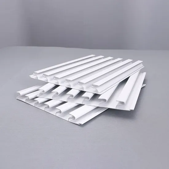 Aluminum Metal Slatwall Panels Single Side Display Board Hanging