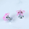 Crystal Glass Drawer Handle Zinc Alloy Crystal Door Knob Handles