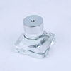 Large Squares Shape Edges Softened Knob Crystal Glass Pull Knobs Door Handles