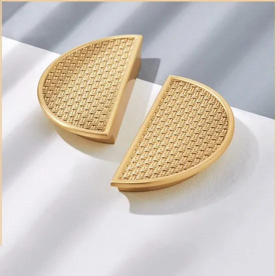 Cupboard Pull Living Room Extra Brushed Brass Gold Handle