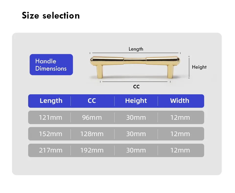 Zinc Alloy Kitchen Cabinet Handles Drawer Knobs Bright Chrome Furniture Handle