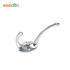 Iron Chrome Display for Clothes Hanging Metal Wall Hook