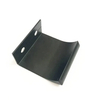 Matt Black Brushed Color Finishing Kitchen Aluminium Door Edge Profile Cabinet Handle