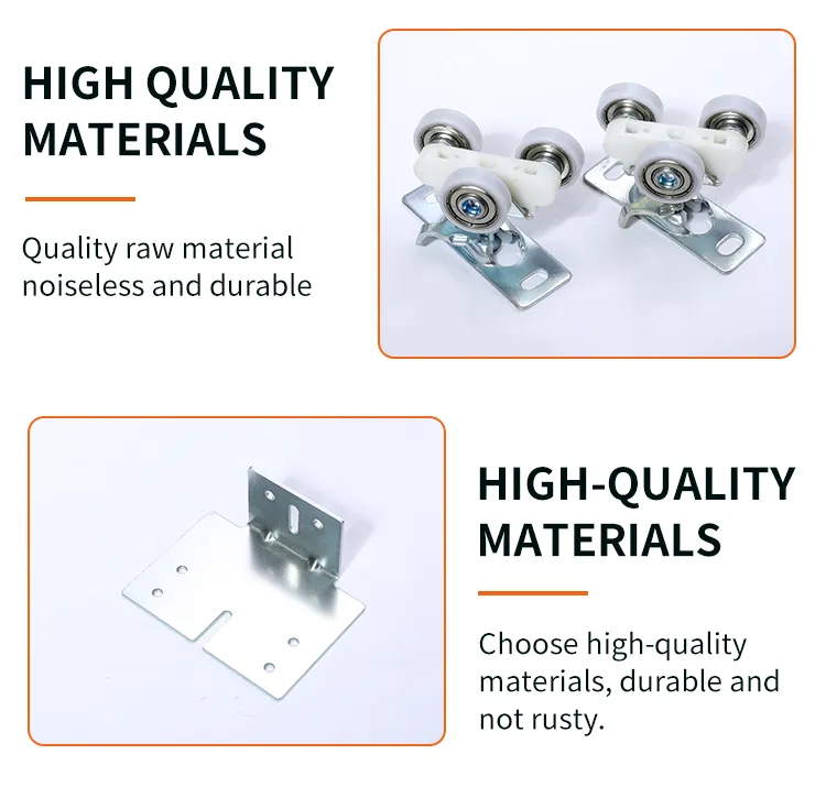 3W 200 Lbs Sliding Pocket Door Hardware Frame Kit
