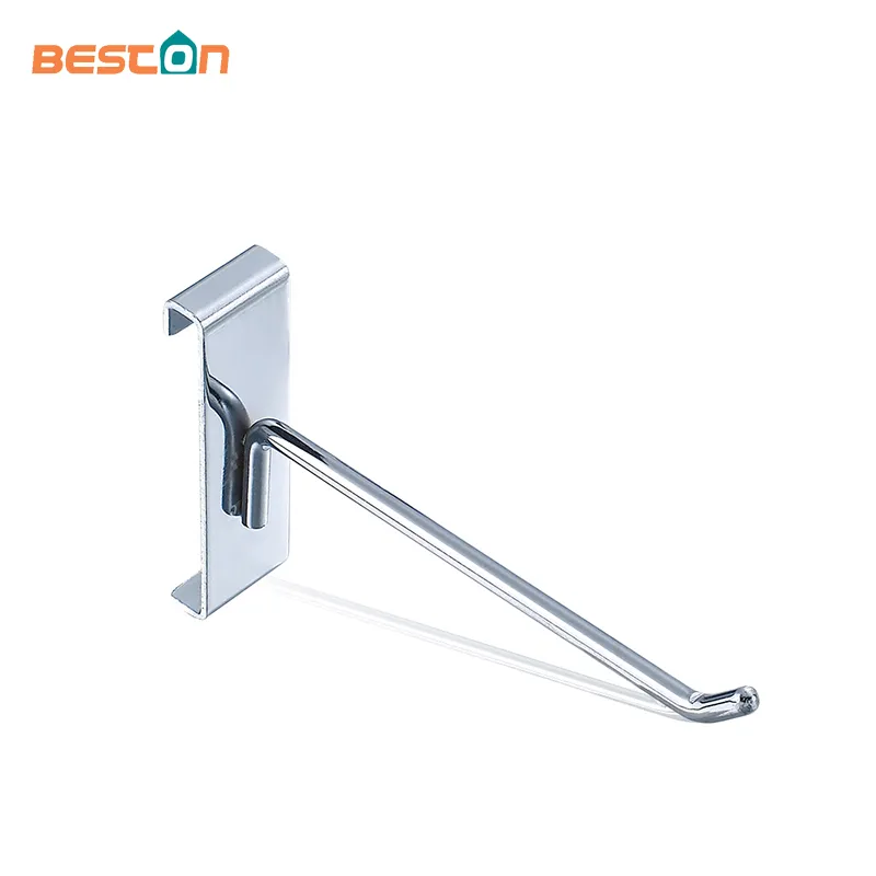 Chrome Plating Wholesale Retail Metal Mesh Wall Hanging Clothes Display Hook