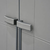 Zinc Alloy Furniture Handles New Design Leather Cabinet Wardrobe Door Handles