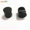 Aluminium Alloy Hardware D1064 - 30X30mm Cabinet Door Kitchen Bathroom Black Knob Pull
