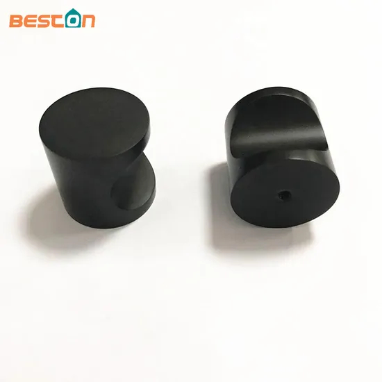Aluminium Alloy Hardware D1064 - 30X30mm Cabinet Door Kitchen Bathroom Black Knob Pull