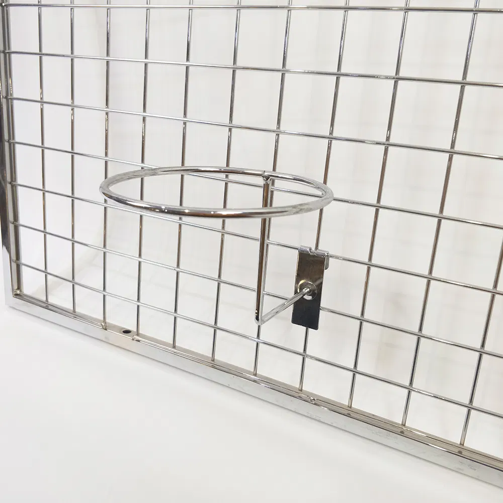 Wholesale Wire Hat Display Single Metal Hooks Mesh Stand
