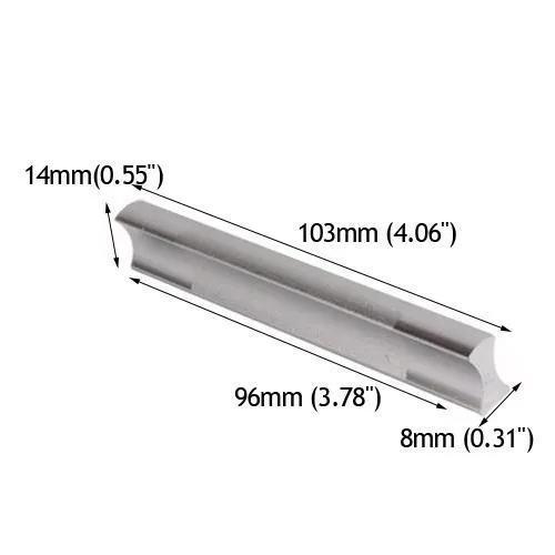 Bicolor Kitchen Cabinet Handles Drawer Pulls Aluminum Alloy Door Knobs