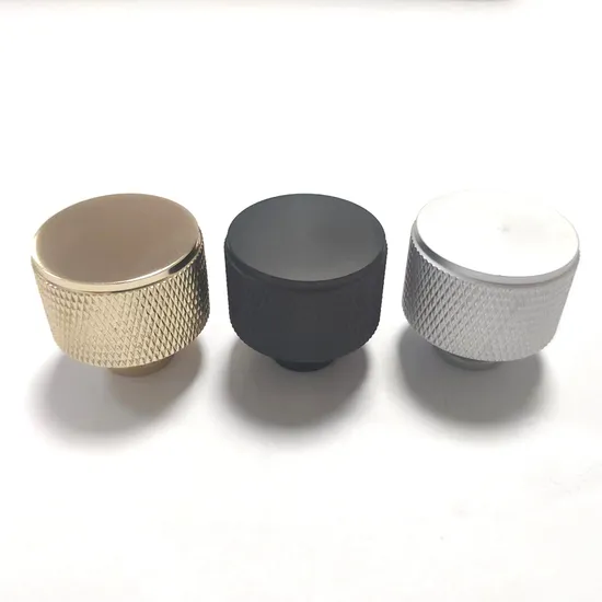 Knurled Handles Kitchen Wardrobe Dresser Cupboard Cabinet Drawer Furniture Pulls Knobs