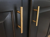 Stainless Steel Brass Gold Drawer Door T Bur Pull Handle