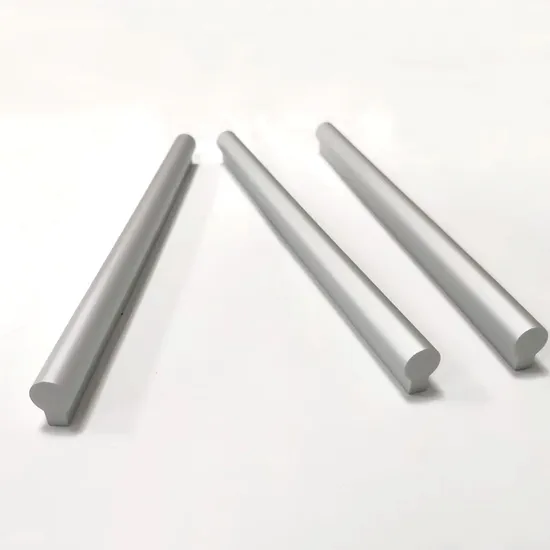 Bedroom Furniture Champagne Chrome Plated Drop Aluminum Furniture Cabinet Handle Pull