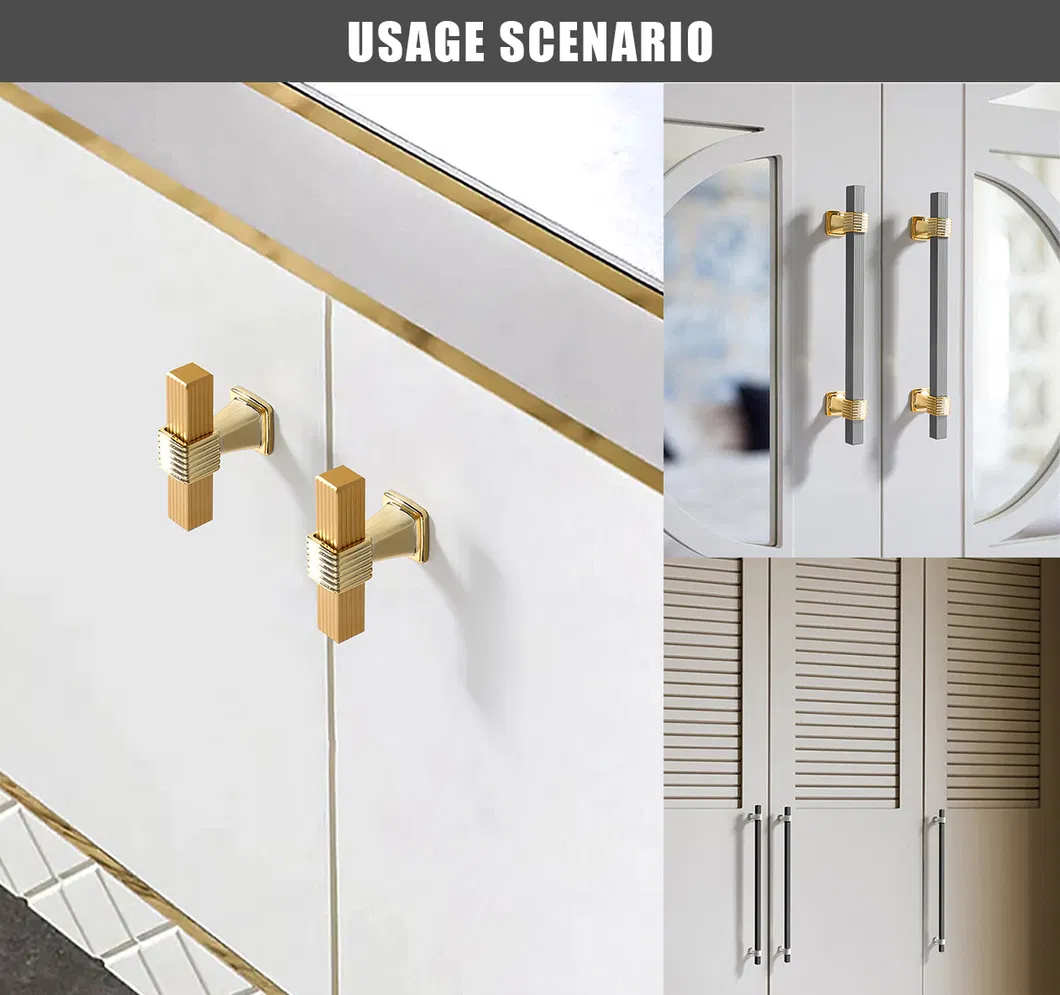 Cabinet Handles Gold Black Kitchen Cabinet Pulls Wardrobe Handle Drawer Knobs