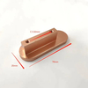 Aluminum Cabinet Handle Meilv Rose Gold Aluminum Drawer Kitchen Furniture Cabinet Handle
