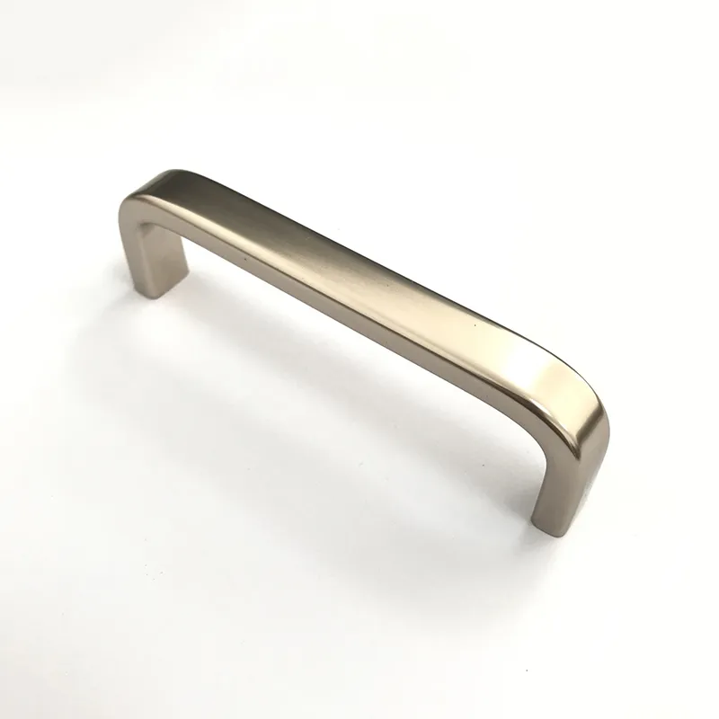 Aluminum Alloy Profile Furniture Kitchen Cabinet Drawer U Shape Curved Pull Handle