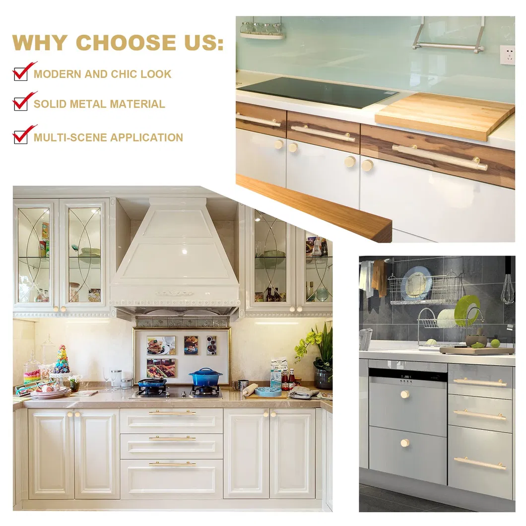 Aluminum Solid Drawer Pull with Diamond Pattern Knurled Kitchen Cabinet Pulls Handle