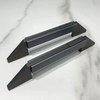 Furniture Handles Customizable Logo Modern Aluminum Gray Cabinet Handle