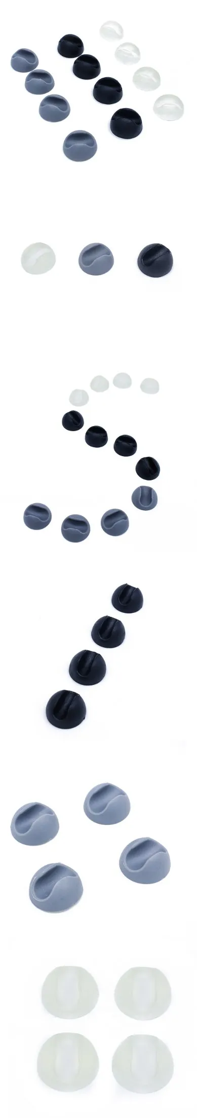 Supplier Transparent Silicone Hairpin Leg and Foot Protectors PVC Mats &amp; Pads