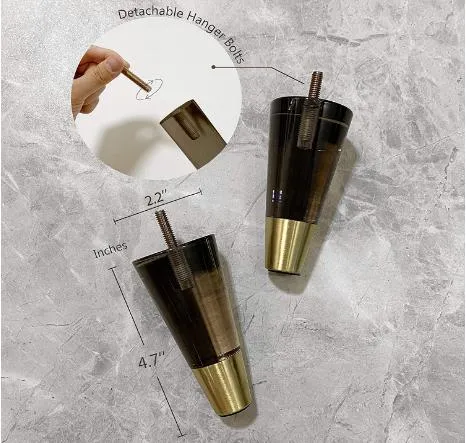 Modern Furniture Hardware Acrylic Legs for Chair and Sofa