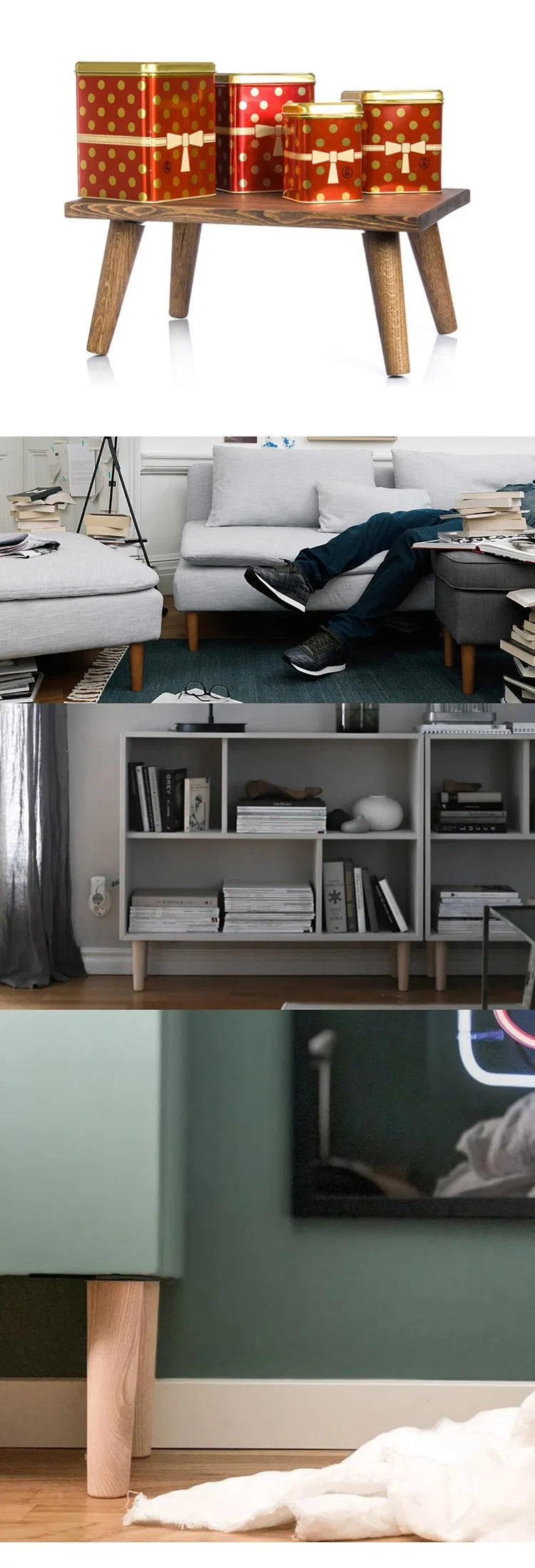 Furniture Wooden Legs for Sofa