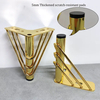 Produce High-Quality Furniture Hardware Accessories Metal Sofa Legs