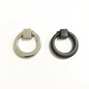 Furniture Black Matt Chrome Plated Pull Ring Knob Handle Chair Ring Pull