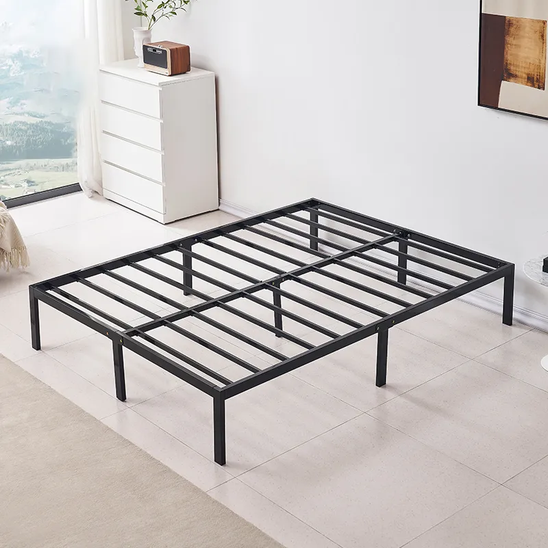 Easy Assembled Space Saving Smart Furniture Full Size Metal Bed Frame