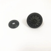 Zinc Alloy 34mm Diameter Black & Gold Kitchen Furniture Antique Cabinet Handle Knobs