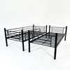 Bedroom Furniture Garden Platform Bed Sofa Metal Iron Frame Daybed with Trundle