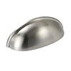 Matt Black Zinc Alloy C. C 76mm Drawer Cabinet Handles Cup Handle