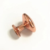 Round 29mm Diameter Furniture Rose Gold Cabinet Dresser Drawer Mushroom Knob