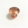 Round 29mm Diameter Furniture Rose Gold Cabinet Dresser Drawer Mushroom Knob