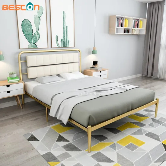 Adult and Children Iron Platform Metal Bed Frame