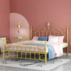 Bedroom Furniture Lit Complet Wrought Iron Bed Metal Platform Bed Frame