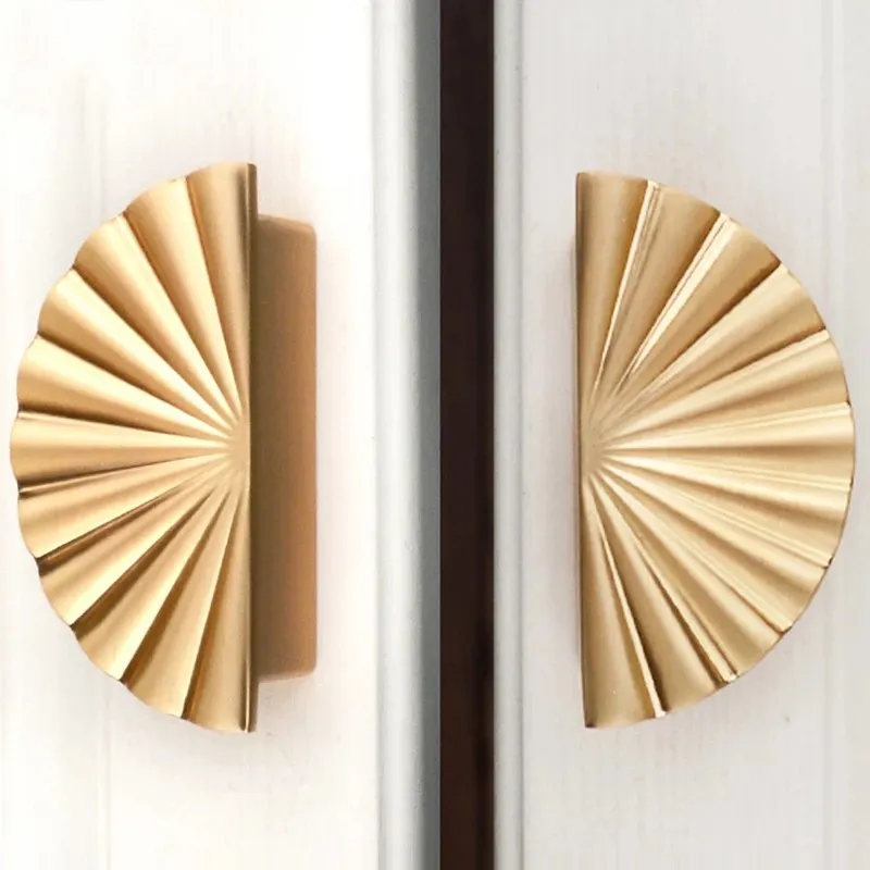 Cabinet Petal Handle Zinc Alloy Light Luxury Small Handle Knob