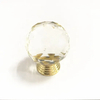Crystal Glass Dril Kitchen Drawer Cabinet Door Handle Furniture Knobs Hardware