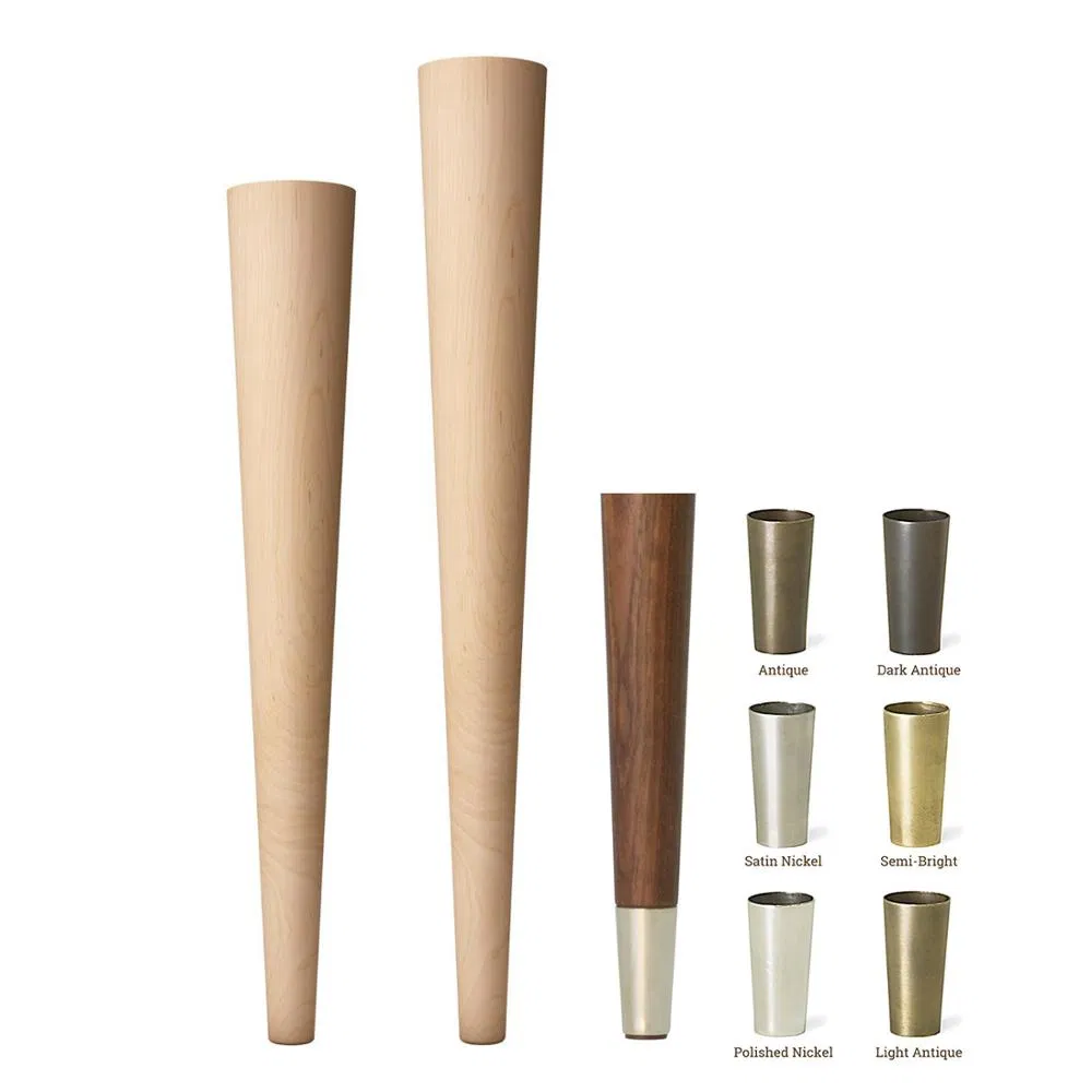 Solid Brass Legs Foot Cover Table Sleeves Brass Legs for Cabinet