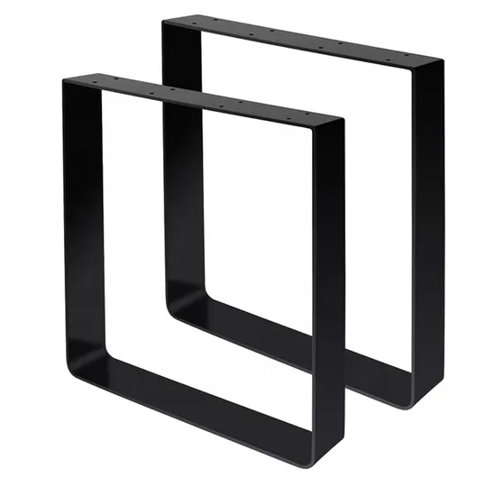 Industrial Wrought Iron Coffee Stainless Steel Dining Table Legs