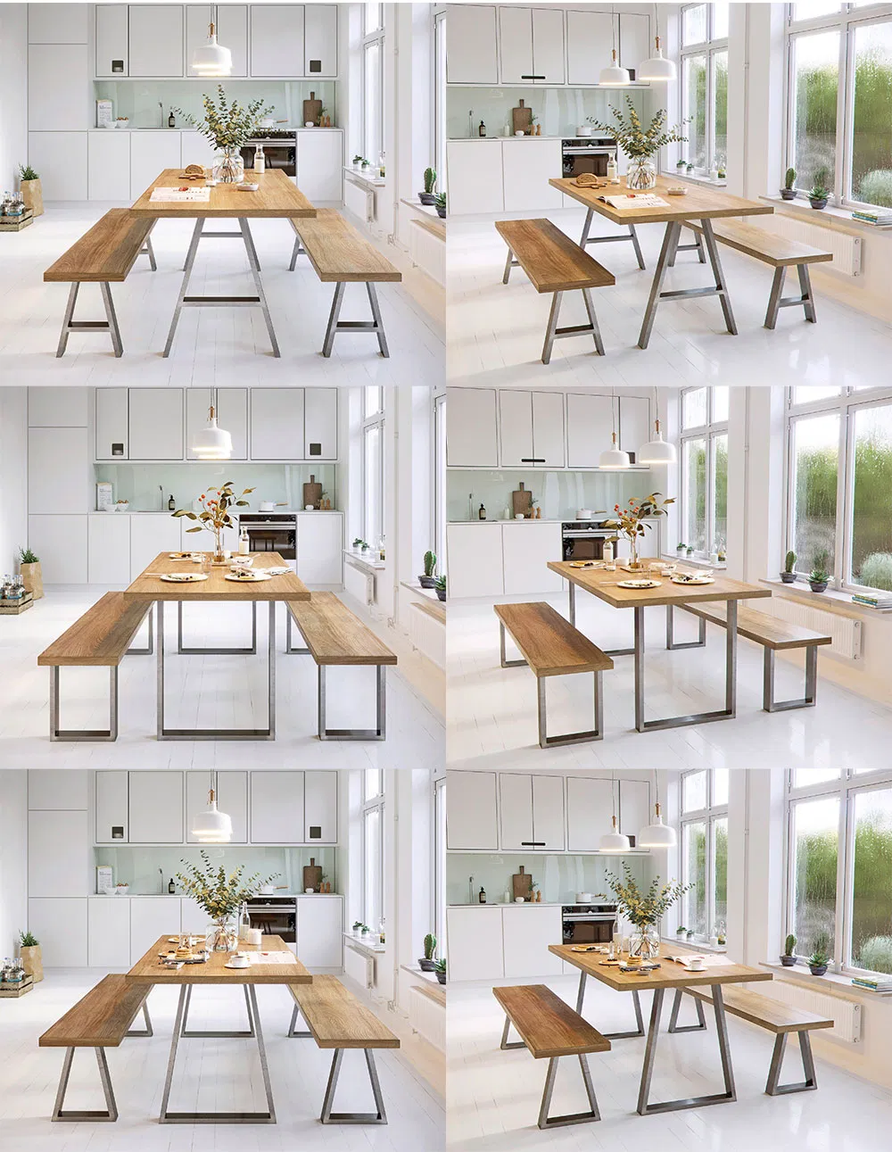 Metal Coffee Dining Restaurant Table Legs