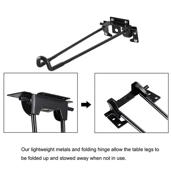 Metal Iron Furniture Desk Coffee Dining Table Mini Hairpin Legs