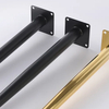Tapered Chair Gold Iron Brass Steel Furniture Metal Coffee Table Legs