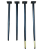 Metal Furniture Conical Black Sofa Wardrobe Cabinet Furniture Leg Table Legs
