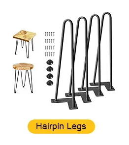 Hot Sale Furniture Feet Industrial Style Chrome Table Sofa Legs