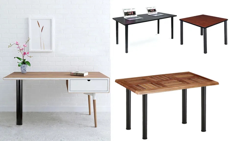 Modern Dining Chrome Furniture Feet Office Table Legs